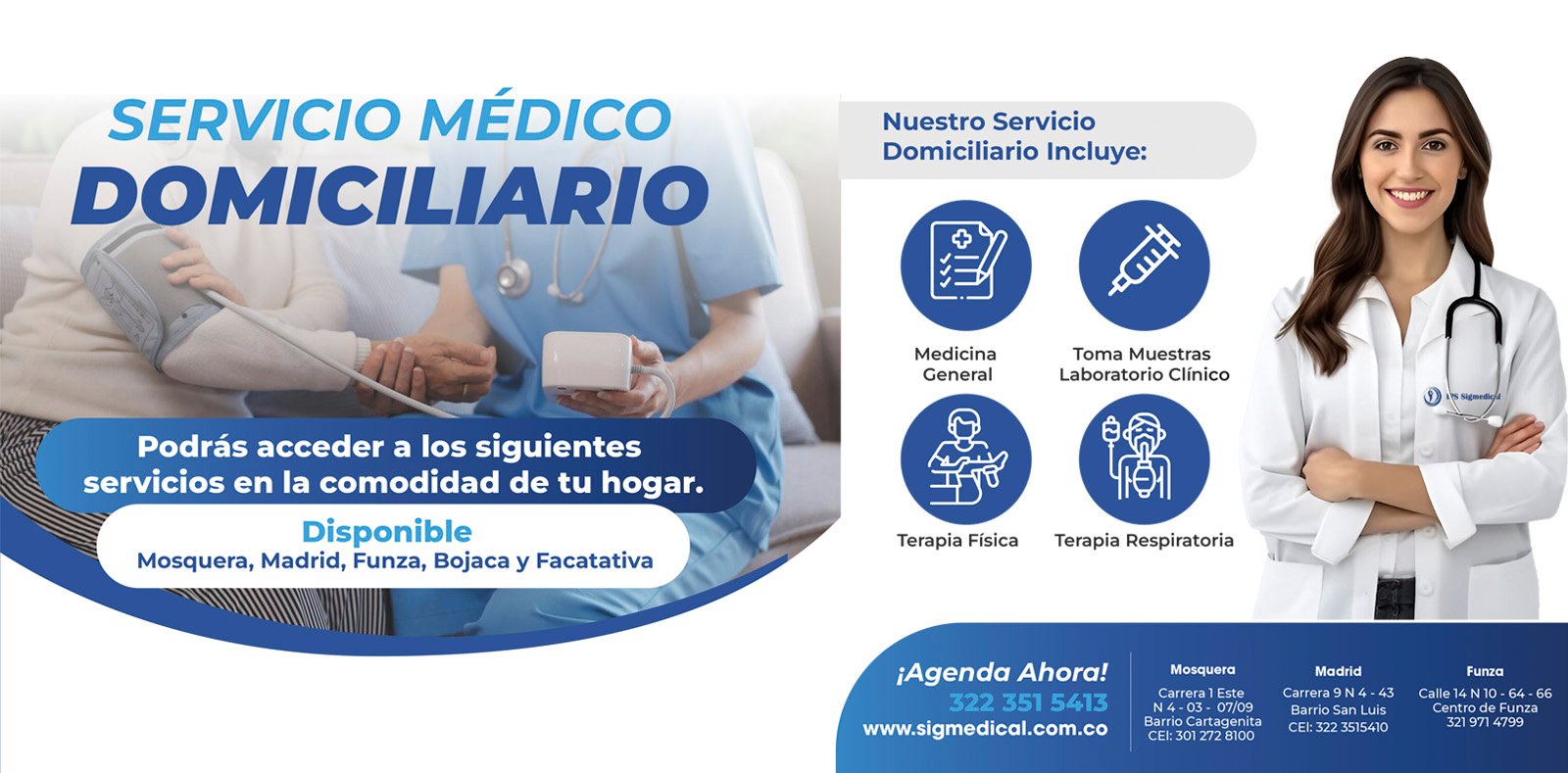 Servicio medico domiciliario en cundinamarca